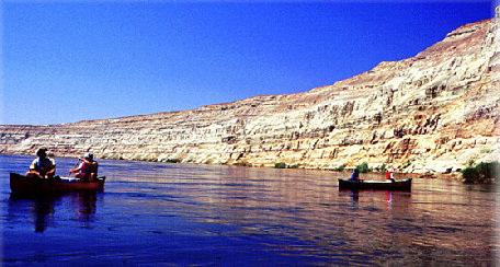 Canoeing Hanford