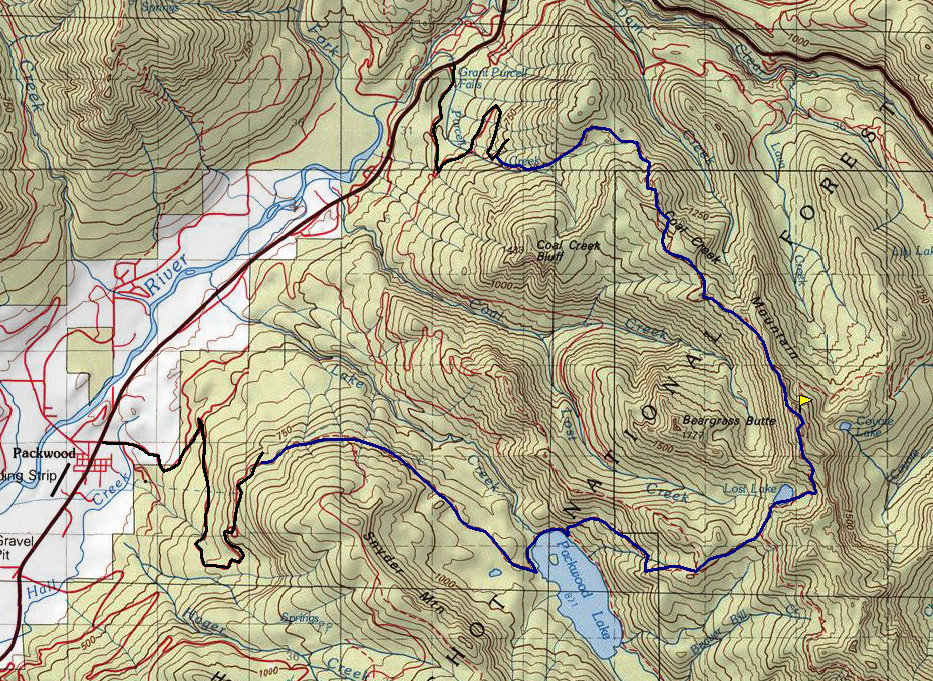 Coal Creek Map
