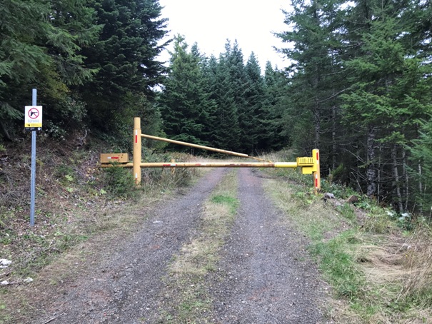 Larch Mountain gate