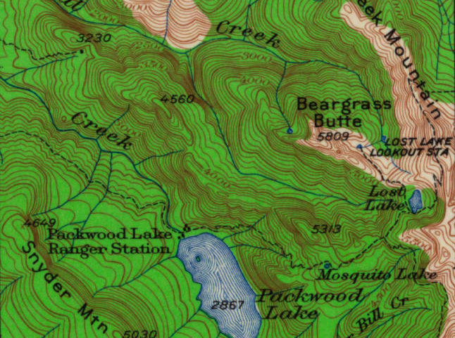 lost lake map