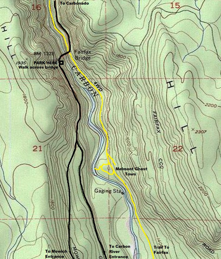 melmont ghost town map