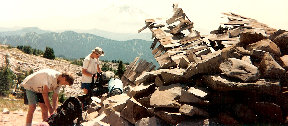 Shelter near Snowgrass Flats