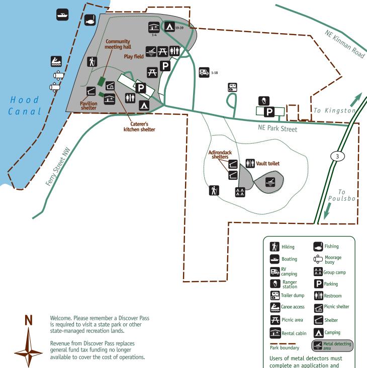 kitsap memorial state park map