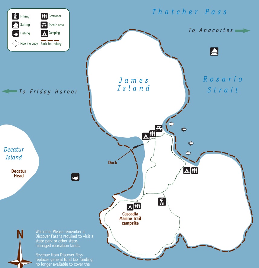 james island map