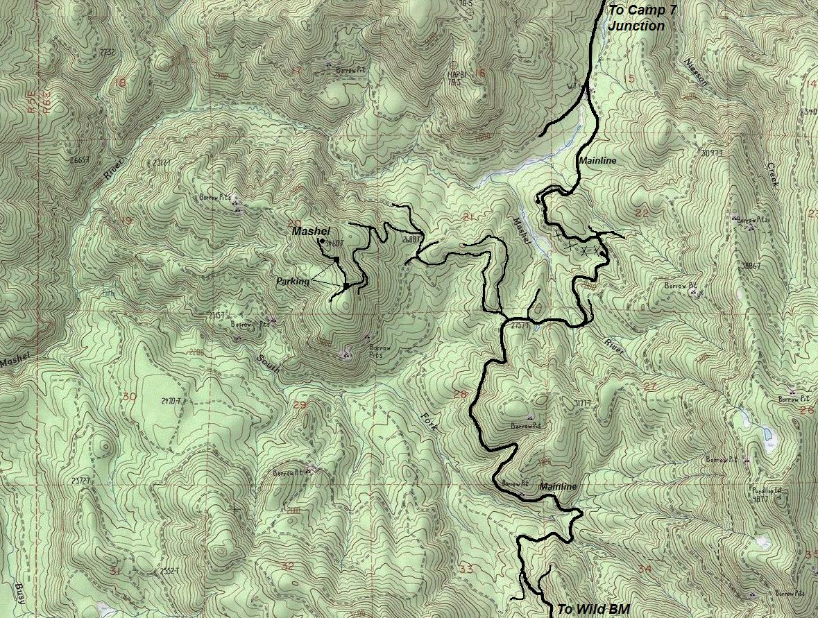 mashel peak map