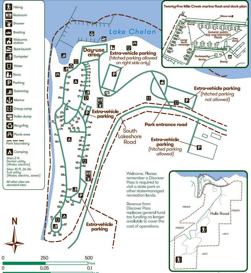 Twenty-five Mile Creek map