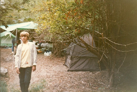 Camping on Lake Ozette