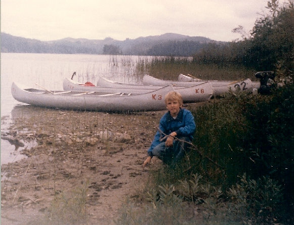 Camping on Lake Ozette