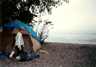 Lake Ozette Campsite