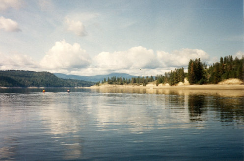 Lake Roosevelt Canoe