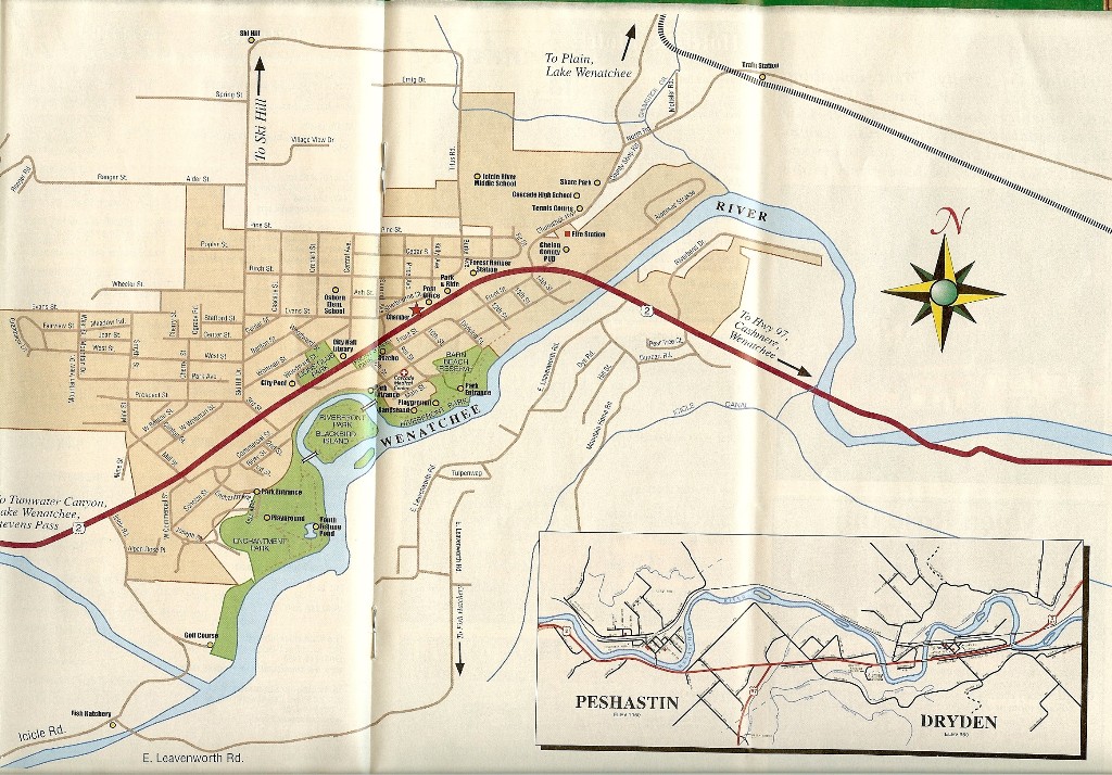 leavenworth map