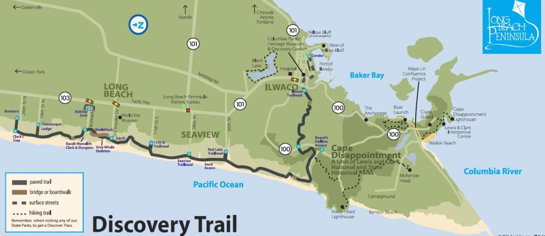 discovery trail map