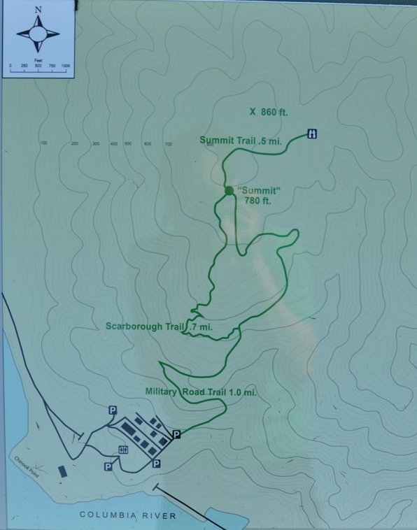 Hiking Trail Map