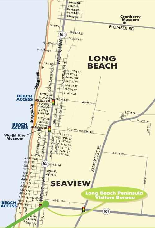 long beach map