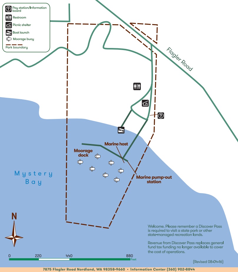 mystery bay state park map