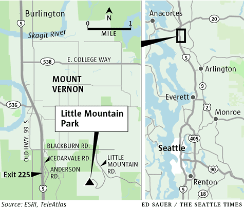 Little Mountain Park map