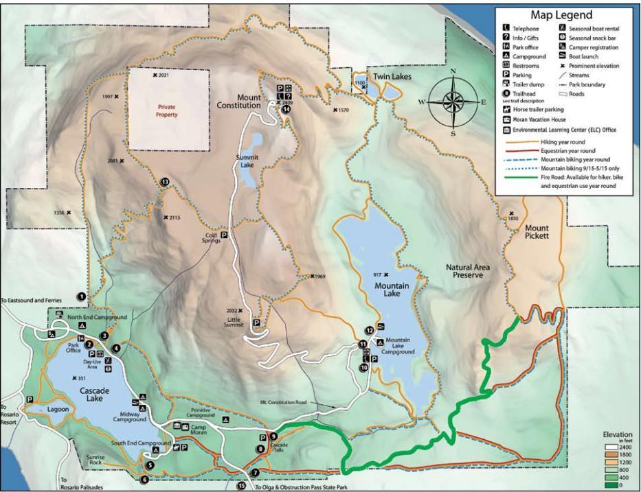 mount constitution map