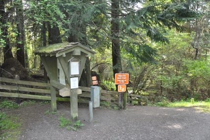 trailhead sign