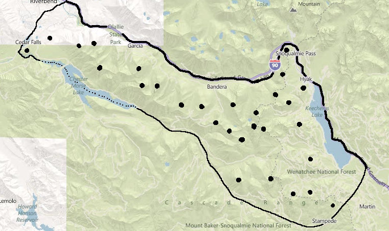 snoqualmie map