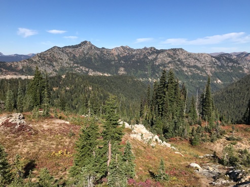 On PCT chinook pass