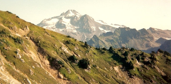 Glacier Peak from Red Pass