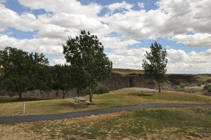 picnic tables