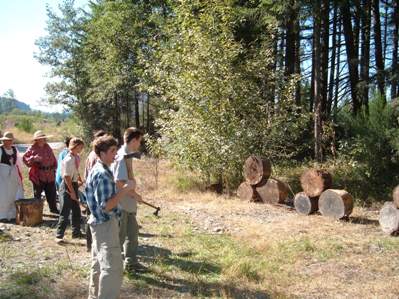 Hatchet toss