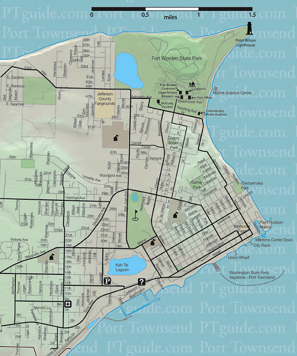 port townsend map