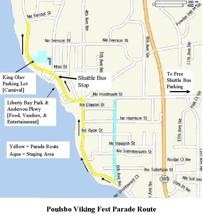 viking fest parade map