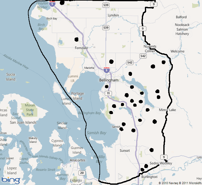 Bellingham map