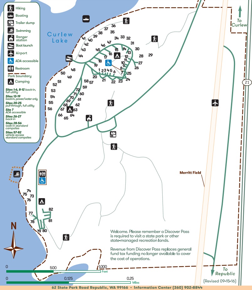 curlew lake state park map