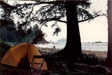 Rialto Beach camping