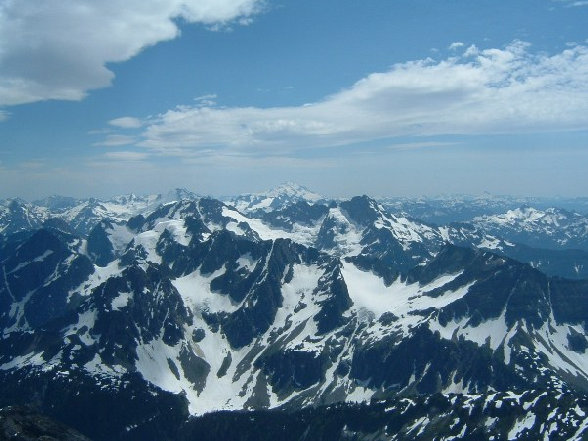Cascade Pass trail views