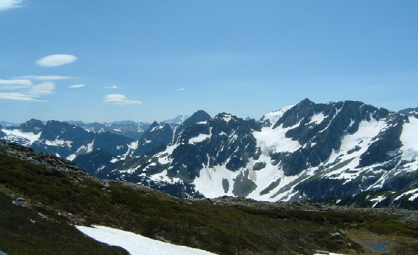 Sahale Arm trail view