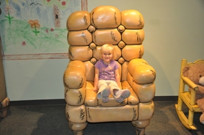 chair at museum