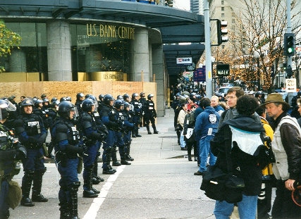 Seattle during riots