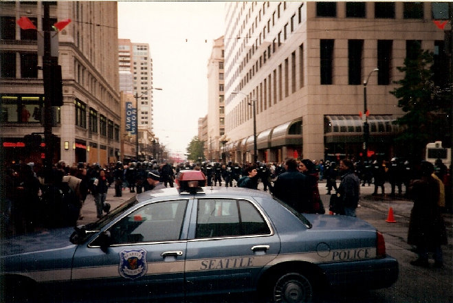 Seattle Police car