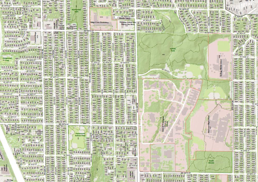 hamlin park map