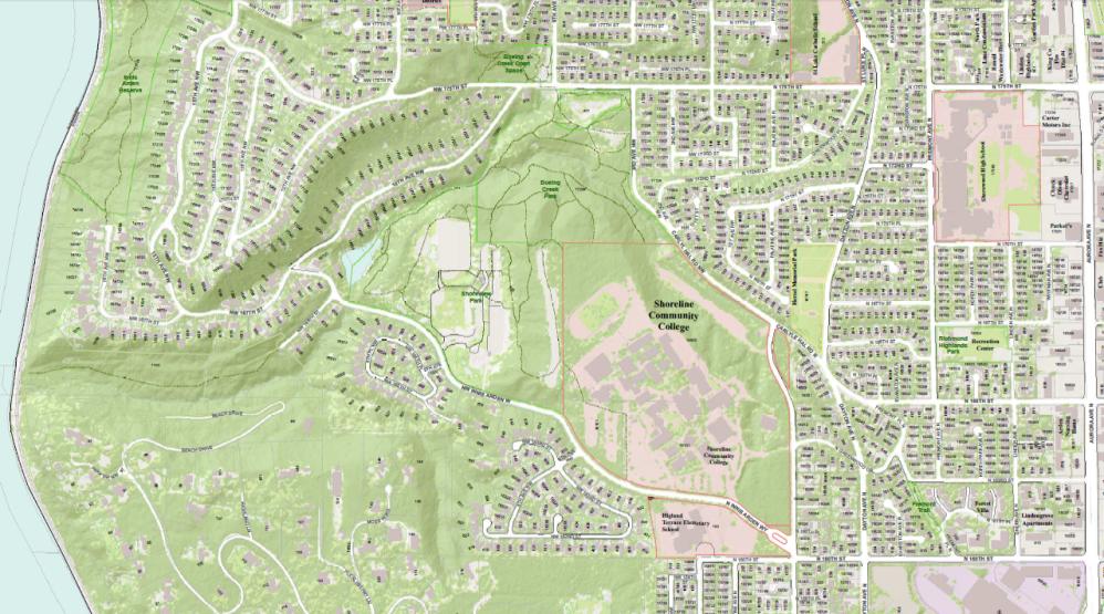 shoreview park map