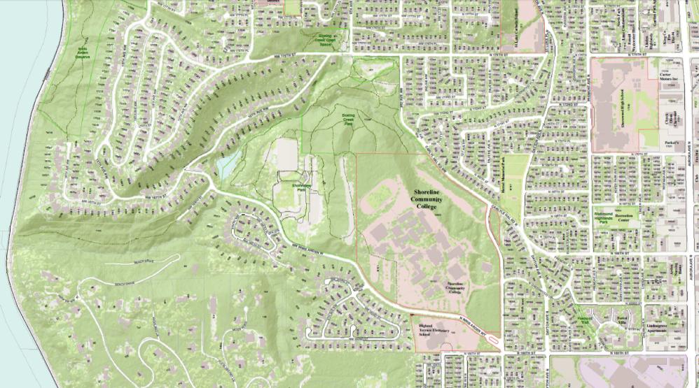 shoreview park map