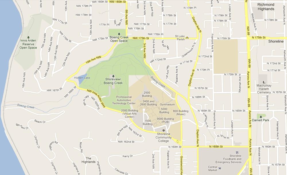 shoreview park map