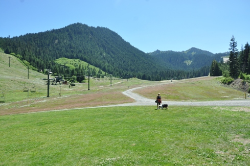 Crystal Mountain ski area 