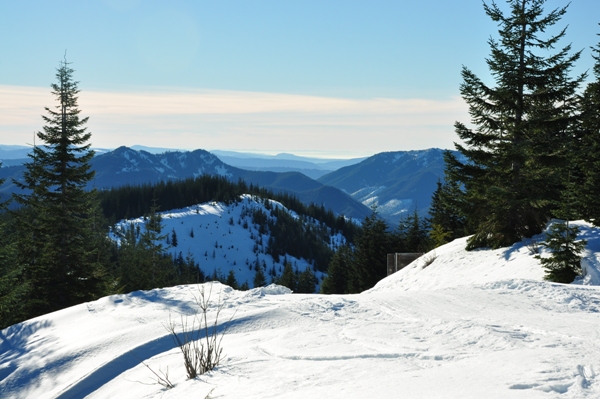 high hut view