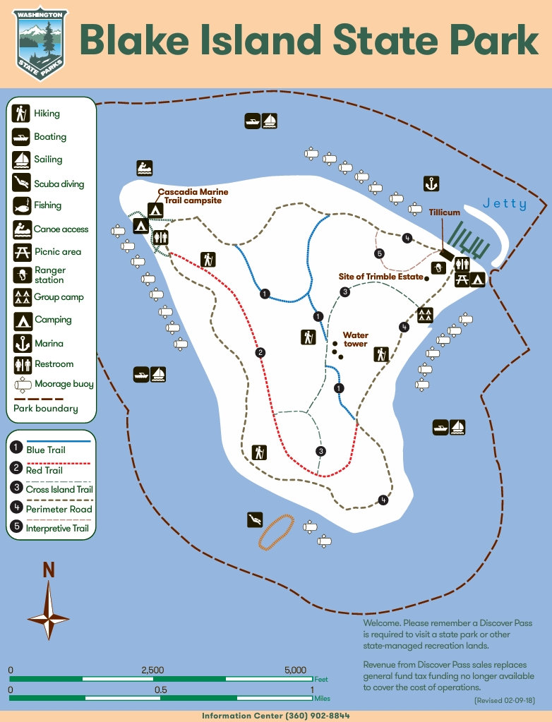 blake island map