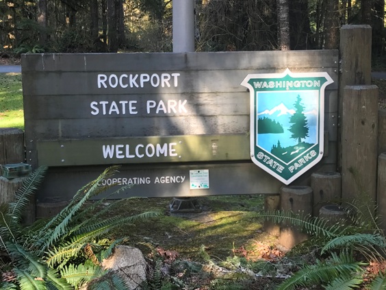 rockport state park sign