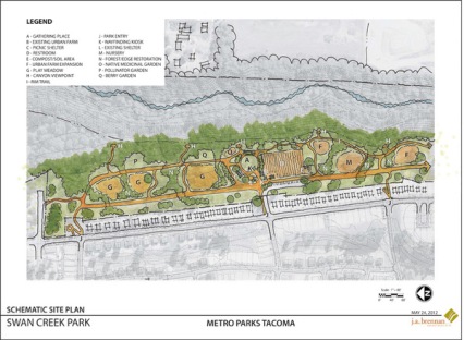 swan creek map