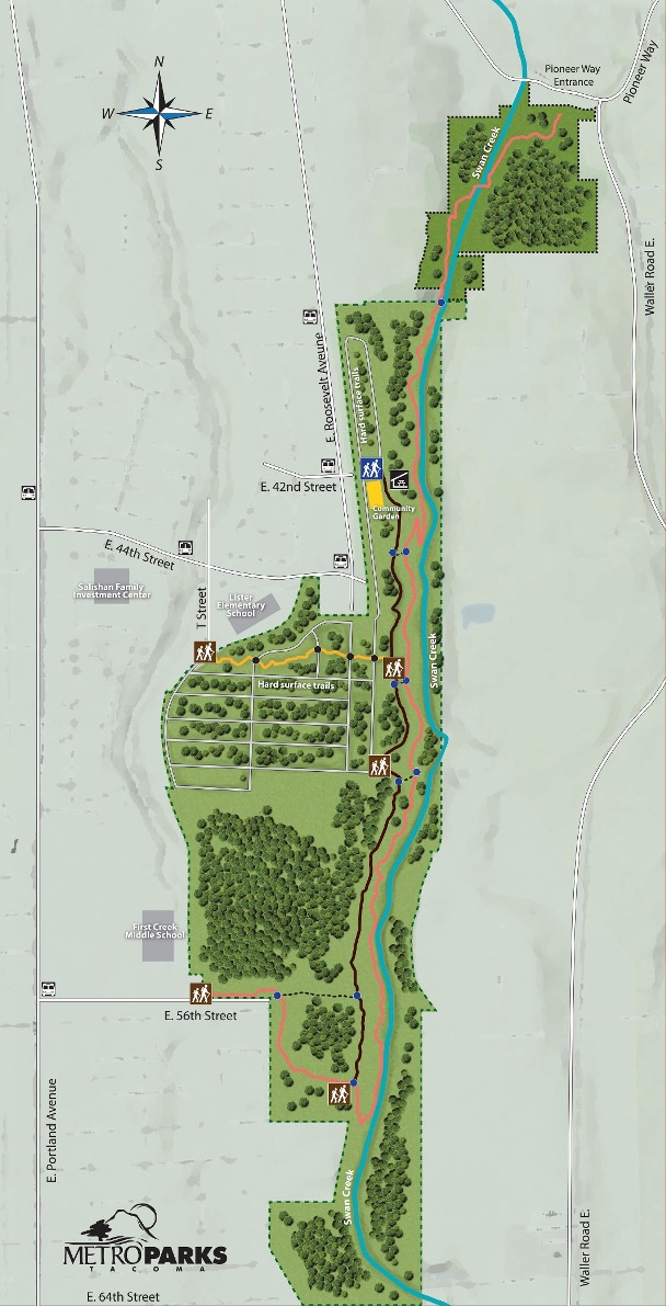 swan creek park map