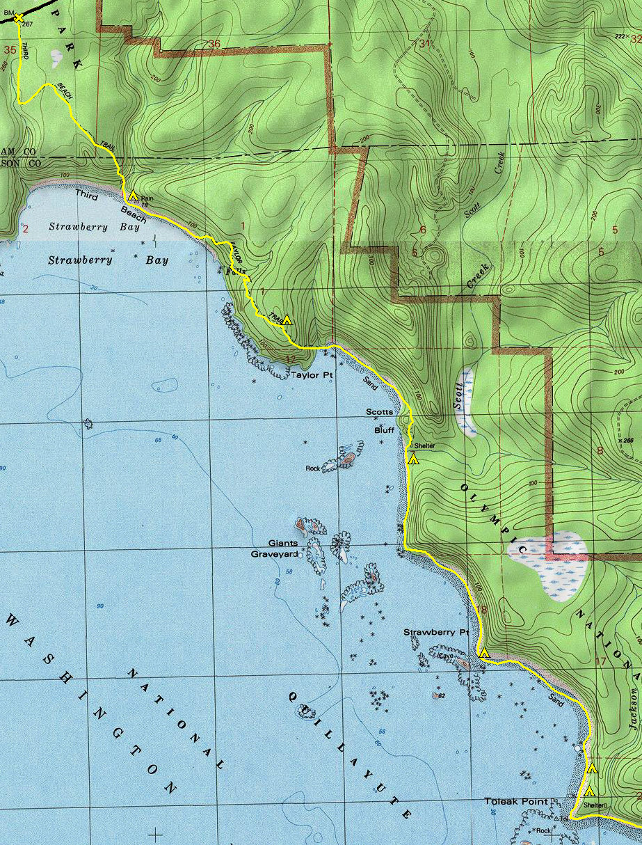 Third Beach Map