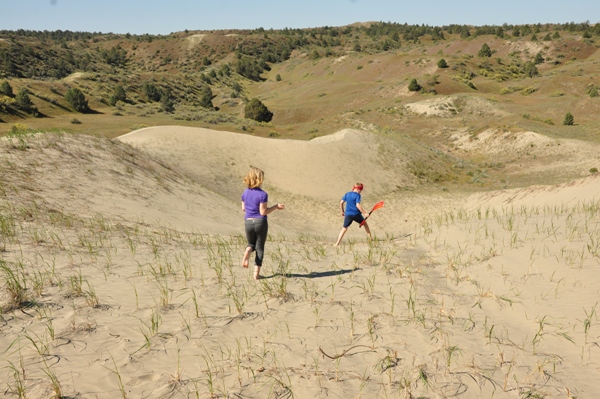 sand dunes