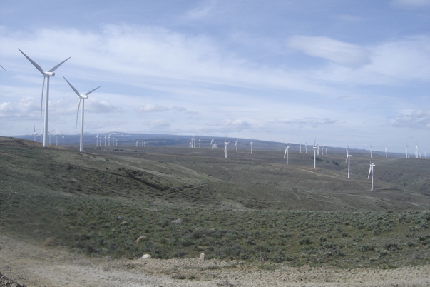 wind turbines